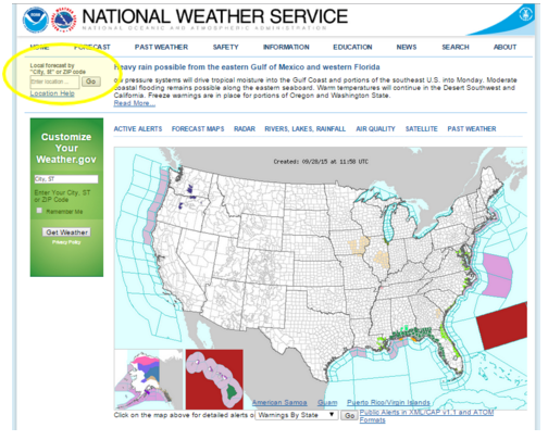 national weather service peachtree city