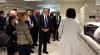 U.S. Deputy Secretary of Commerce Bruce Andrews (right) and Acting Deputy of Health and Health and Human Services Mary Wakefield (left) tour the Peking Union Medical College Hospital.