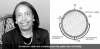 Dr. Patricia E. Bath and a drawing of her patent
