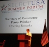 Secretary Pritzker speaks at the SelectUSA Summer Forum