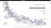 Map of cancer incidents around New Orleans