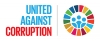 International Corruption Day Logo: United Against Corruption 