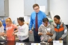 U.S. Patent and Trademark Office Chief Communications Officer Patrick Ross visits a 4th grade class at River’s Edge Montessori School in Dayton, Ohio.