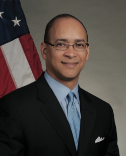 David Hinson, National Director, Minority Business Development Agency Portrait of David Hinson