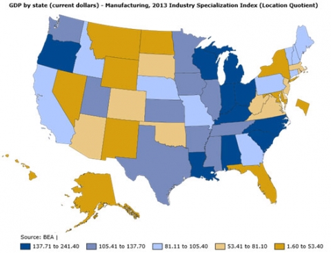 BEA Stats Offer Interesting Nuggets about U.S. Factories in Recognition of Manufacturing Day