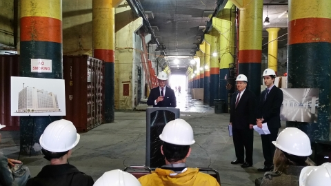 Deputy Assistant Secretary Matt Erskine Announces EDA Grant at Brooklyn Navy Yard