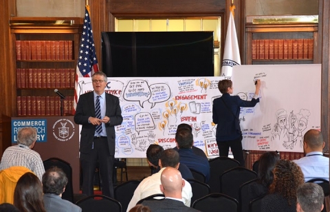Deputy Secretary Andrews Addresses First Ever Innovation Unconference