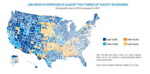 Counties as partners in investment decisions- NACo's 2014 county economic tracker
