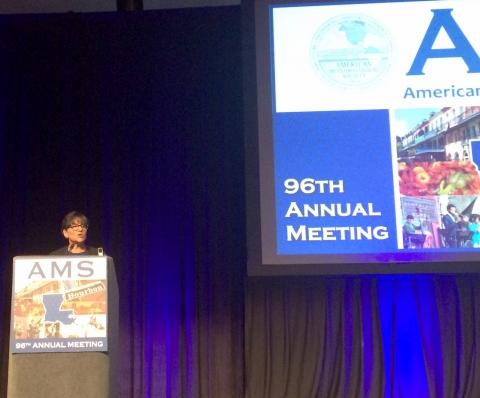U.S. Secretary of Commerce Penny Pritzker Delivers Remarks at the 96th Annual Meeting of the American Meteorological Association