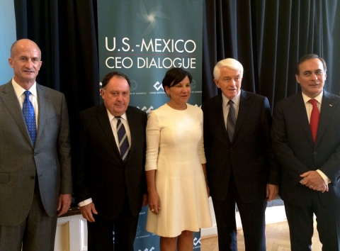 Secretary Pritzker and others at the Sixth Annual U.S.-Mexico CEO Dialogue