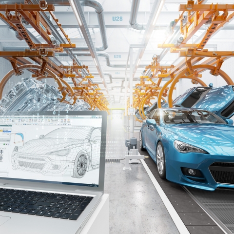 Siemens is using the convergence of software and hardware to help U.S. automakers transform their manufacturing approach