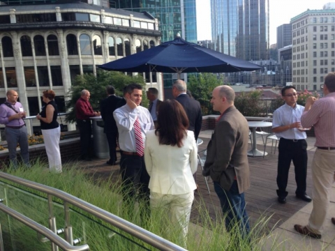 President &amp; CEO Susan Allen at a German-American Chamber of Commerce event in Pittsburgh