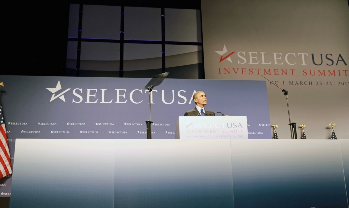 President Obama Addresses the 2015 SelectUSA Investment Summit