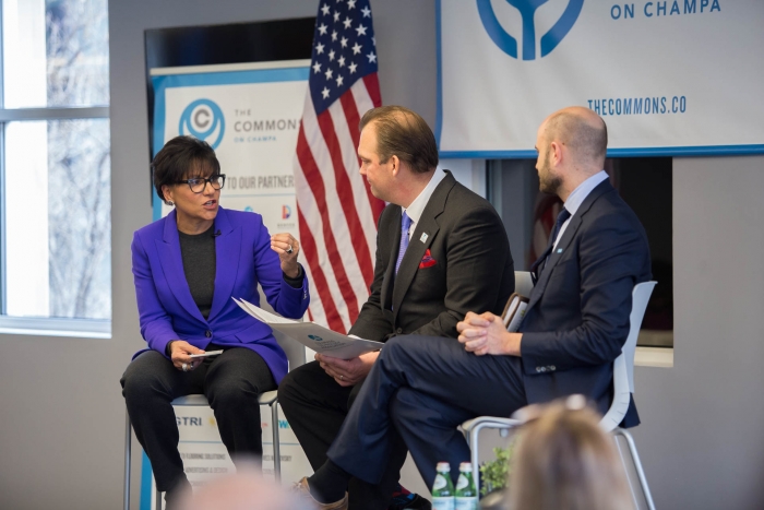 Secretary Pritzker discusses clean tech and climate change in Denver armchair discussion