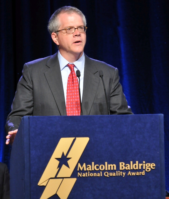 Commerce Deputy Secretary Andrews Honors Four Organizations with 2014 Baldrige Award