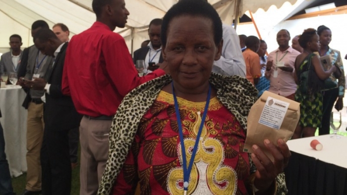 Photo of Asterie Mukangango, a Coffee Farmer in Rwanda: Women are the Economic Engine of Africa, Providing about 70% of Labor and 90% of Food Across the Continent.