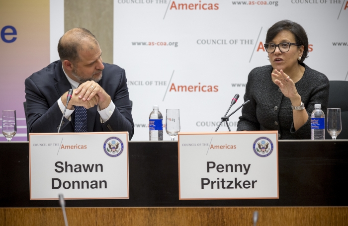 U.S. Secretary of Commerce Penny Pritzker Addresses Council of the America’s 46th Annual Washington Conference