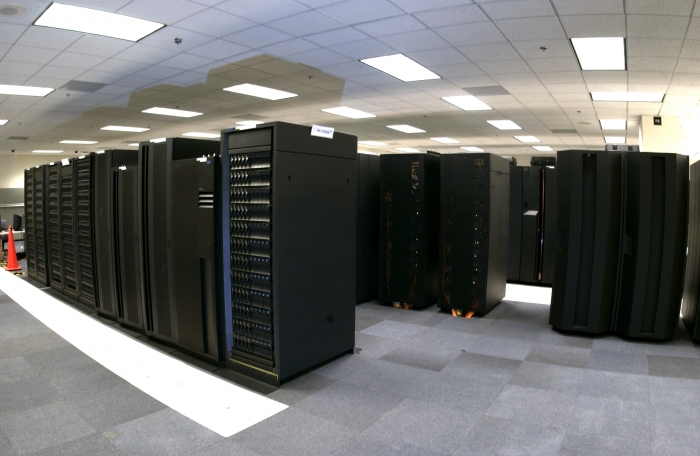 IBM supercomputers used for climate and weather forecasts.