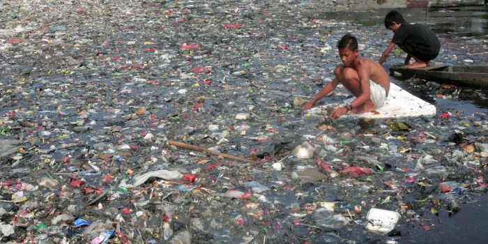 Photo of Marine Debris in Ocean