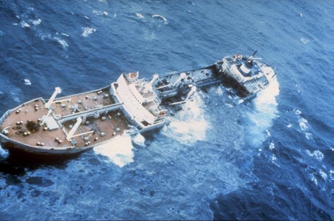  After running aground in December 1976, Argo Merchant broke apart, spilling nearly 8 million gallons of oil into Nantucket Shoals. The incident launched what would become NOAA’s Office of Response and Restoration. 