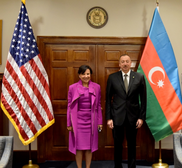 Secretary Pritzker and President Aliyev