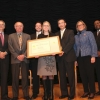 The NOAA team holding their award aside Deputy Secretary Andrews.