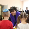 Secretary Pritzker visits local Jewish school in Bila Tsirk&#039;va