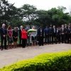 Secretary Pritzker and PAC-DBIA members visit the Gisozi Genocide Memorial in Rwanda
