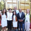 Secretary Pritzker and PAGE Members Outside the Google Portal to Mexico City Incubator