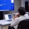 Secretary Pritzker explores Commerce data in a coding course at Galvanize