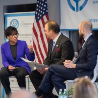 Secretary Pritzker discusses clean tech and climate change in Denver armchair discussion