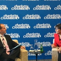 Secretary Pritzker sits down with Bob Morgan for an armchair discussion. 