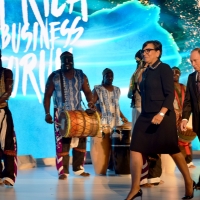 Secretary Pritzker and Michael Bloomberg Take the Stage at U.S.-Africa Business Forum
