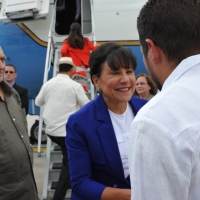 Secretary Pritzker lands in Havana, Cuba