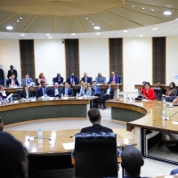 Secretary Pritzker and Rwanda President Kagame hold business roundtable