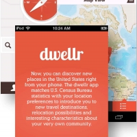 Image of mobile app dwellr