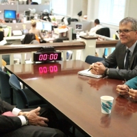 Secretary Pritzker and her Chief of Staff, Bruce Andrews, Meet with Mayor Bloomberg in his City Hall Office