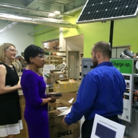 Secretary Pritzker Visits Greentown Labs in Boston, Nation’s Largest Cleantech Incubator