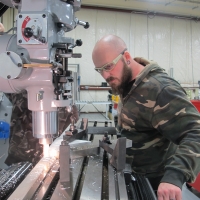P&amp;W employee learns machining skills at a local community college