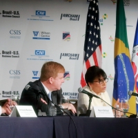 Commerce Secretary Penny Pritzker Participates in a Panel Discussion with Myron Brilliant, executive vice president and head of International Affairs at the U.S. Chamber of Commerce and Armando Monteiro, Minister of Development, Industry and Foreign Trade
