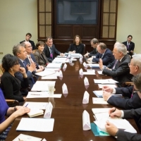 U.S. Commerce Secretary Penny Pritzker, U.S. Labor Secretary Thomas Perez, Senior Advisory to the President Valerie Jarrett and NEC Director Jeff Zients host Swiss Vice President and Delegation of Leading CEOs for discussion on investing in the U.S. 