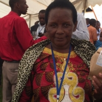 Photo of Asterie Mukangango, a Coffee Farmer in Rwanda: Women are the Economic Engine of Africa, Providing about 70% of Labor and 90% of Food Across the Continent.