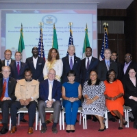Commerce Secretary Penny Pritzker in Lagos, Nigeria with DBIA-PAC Members and ITA Staff