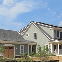 Photo of the Net-Zero Energy Residential Test Facility at the National Institute of Standards and Technology (NIST) in Gaithersburg, MD