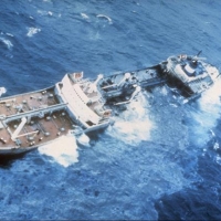  After running aground in December 1976, Argo Merchant broke apart, spilling nearly 8 million gallons of oil into Nantucket Shoals. The incident launched what would become NOAA’s Office of Response and Restoration. 