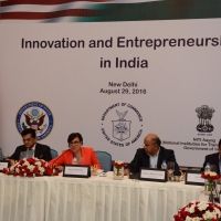 U.S. Secretary of Commerce Penny Pritzker highlights the critical role entrepreneurship can play in deepening economic ties between the United States and India during a U.S.-India Entrepreneurship Roundtable in New Delhi.