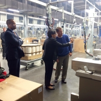 Commerce Secretary Penny Pritzker Tours Engineered Floors and the Northwest Georgia College and Career Academy’s Advanced Manufacturing and Business Academy