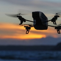 Photo of an Unmanned Aircraft System (UAS) 
