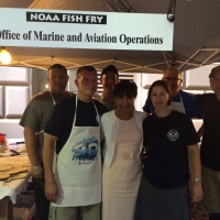 Secretary Pritzker and OMAO at the 2015 NOAA Fish Fry